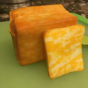 Smoked Colby Cheese on Big Green Egg