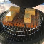 Smoking cheese on the Big Green Egg